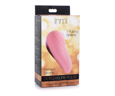 Rožinė XR Brands Pleasure Pulse Pulsating Silicone Intimate Device, Rožinė