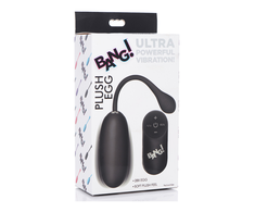 Xr Brands BANG Plush Vibrating Egg Wireless 28-Mode Silicone Intimate Machine