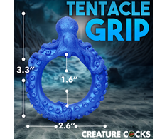Xr Brands Mėlyna Master Series Poseidon's Octo-Ring Silicone Support Ring Mėlyna