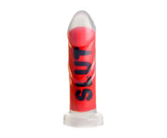 XR Brands SLUT Silicone Intimate Model Raudona 7.3" with Suction Base