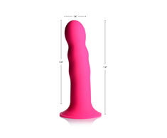 Xr Brands Blush Novelties Squeezable Wavy Model with Suction Base, Flexible, 19 cm