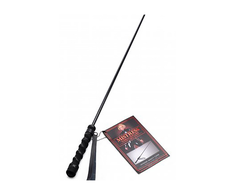 XR Brands Strike Stick Impact Cane 62cm with Ergonomic Grip Juodas