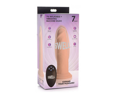 XR Brands Swell Inflatable Silicone Device 18 cm with Vibration