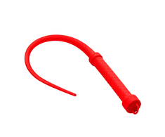 XR Brands Viper Tail Silicone Whip Raudona 24in Flexible Lightweight