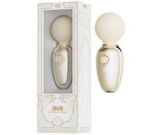 ZALO Ava Ivory Baltas Wireless Smart Wand Massager with App Control