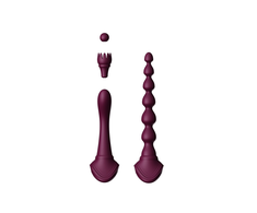 ZALO Bess 2 Velvet Violetinė Intimate Massager with Attachments, Heating