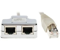 Digitus ADAPTERIS AD-UTP 2x RJ45 / 1x RJ45