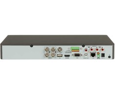 AHD, HD-CVI, HD-TVI, CVBS, IP REGISTRATORIUS IDS-7204HQHI-M1/XT/4A+4/1ALM 4 KANALAI AcuSense Hikvision