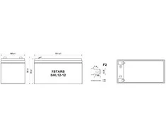 Comex AKUMULIATORIUS 12V/12AH-7STARS