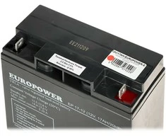 TST AKUMULIATORIUS 12V/17AH-EUROPOWER-EP