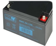 Mw Power MWPower MWP 12V 26Ah M5(F6) AGM akumuliatorius, 12 metų