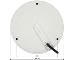 ANTIVANDALINĖ AHD, HD-CVI, HD-TVI, PAL KAMERA HAC-HDBW1200RA-Z-2712-S6 - 1080p 2,7 ... 12 mm - MOTOZOOM DAHUA
