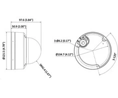 Hikvision | IP kamera | DS-2CD2146G2H-ISU | Kupolinė | 4 MP | 2,8 mm | Maitinimas per Ethernet (PoE) | IP67, IK10 | H.265+ | MicroSD/Micro SDHC/Micro SDXC kortelė (512 GB)