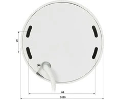 ANTIVANDALINĖ IP KAMERA IPC-HDBW2249F-AS-IL-0280B WizSense Smart Dual Light - 1080p 2.8 mm DAHUA