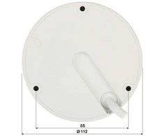 ANTIVANDALINĖ IP KAMERA IPC-HDBW3649E-AS-IL-0280B WizSense Smart Dual Light - 6 Mpx 2.8 mm DAHUA