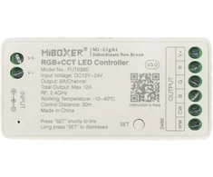 STEROWNIK OŚWIETLENIA LED FUT039S 2.4 GHz, RGBCCT (RGBWW) 12 ... 24 V DC MiBOXER / Mi-Light
