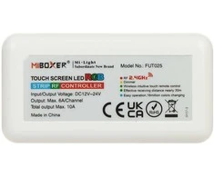 STEROWNIK OŚWIETLENIA LED Z PILOTEM FUT025 2.4 GHz, RGB 12 ... 24 V DC MiBOXER / Mi-Light