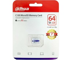 DAHUA TF-C100 Micro SD atminties kortelė 64 GB