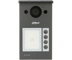 Dahua IP domofono kamera VTO3311Q-WP. 4 abonentai. 2MP 125°. Wi-Fi. SIP. IP65, IK08