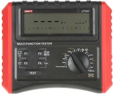 DAUGIAFUNKCINIS SKAITIKLIS ELEKTROS INSTALIACIJOMS UT-593 UNI-T