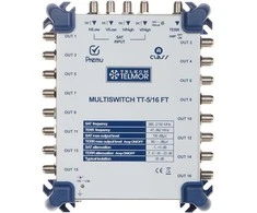 Podspeakers MULTISWITCH TT-5/16-FT-PREMU 5 ĮVESTYS / 16 IŠĖJIMŲ TELMOR