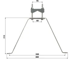 Delta SIENINĖ APKABA OMP-60L22
