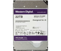 Western Digital HDD-WD221PURP 22TB 24/7 VAKARŲ SKAITMENINIS ĮRAŠYMO DISKAS