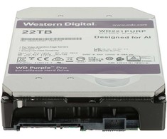 Western Digital HDD-WD221PURP 22TB 24/7 VAKARŲ SKAITMENINIS ĮRAŠYMO DISKAS