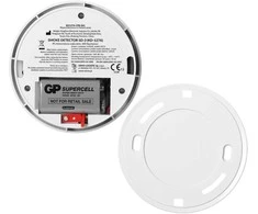 Bateryjny Baterijomis maitinamas dūmų detektorius, 1x9V DC