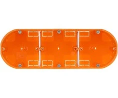 DVIGUBA ĮMONTUOJAMA DĖŽUTĖ M-3X60-F SIMET