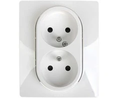 DVIGUBAS LIZDAS LE-764541 Niloe 230 V 16 A LEGRAND
