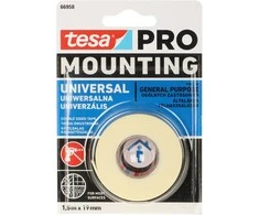 DVIŠALĖ MONTAVIMO JUOSTOS MONTAVIMAS-PRO/UNIVERSAL/1,5X19 TESA