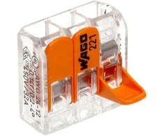 ELEKTROS KAULIUKAS WAGO-221-413*P6