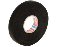 Izoliuojanti tekstilinė juosta TESA (juoda) 25m x 15mm 51608-00009-00
