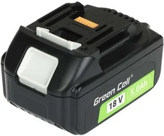 Green Cell Žalias Cell Žalias Cell BL1850 baterija (18V 5Ah), skirta Makita LXT 18V elektros įrankiams