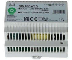 Mpl Power IMPULSINIS MAITINTUVAS DIN100W15 POS