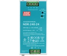 IMPULSINIS MAITINTUVAS NDR-240-24 MEAN WELL