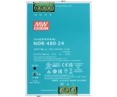 IMPULSINIS MAITINTUVAS NDR-480-24 MEAN WELL