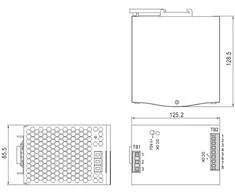 IMPULSINIS MAITINTUVAS SDR-480-24 MEAN WELL