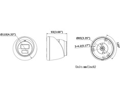 HIKVISION IP CAMERA DS-2CD1341G2-LIU 2.8MM EN