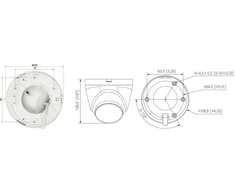 IP KAMERA IPC-HDW1239V-A-IL-0360B išmanusis dvigubas apšvietimas – 1080p 3,6 mm DAHUA