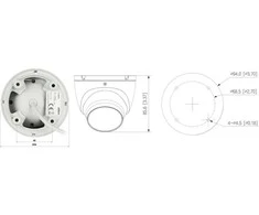 Dahua IPC-HDW1839T-A-IL-0280B-S6 Juodas