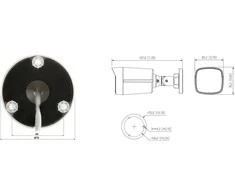 IP KAMERA IPC-HFW1439TL1-A-IL „Išmanus dvigubas apšvietimas“ – 3,7 Mpx 2,8 mm DAHUA