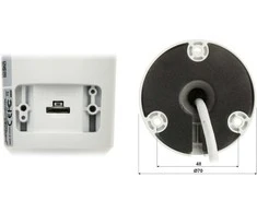 IP KAMERA IPC-HFW2649S-S-IL-0360B Išmanusis dvigubas apšvietimas WizSense - 6 Mpx 3.6 mm DAHUA