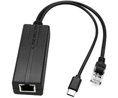 ĮTAMPOS STABILIZATORIUS 48V/5V POE-802.3AF/AT-USB-C DELTA NETWORK
