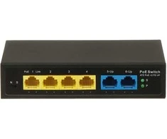 Šakotuvas Dahua Technology JUNGIKLIS POE GTX-A1-06-42-V2 4 PRIEVADŲ
