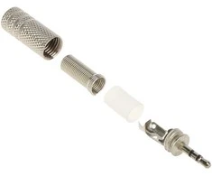 Cabletech KIŠTUKAS JACK-W/2.5/S/MET