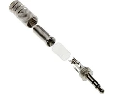 Cabletech KIŠTUKAS JACK-W/3.5/S/MET