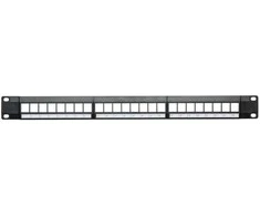 TST Delta Patch panel 24x Keystone lizdas (PP-24/FX/C1)