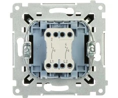 Kontakt Simon Orno MOMENTINIS DVIGUBAS MYGTUKAS DP2.01/49-SIMON54 250 V 10 A